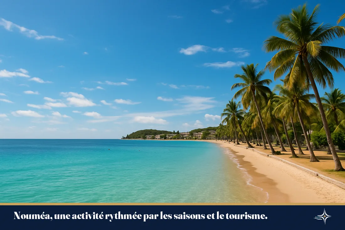 Vue de la baie des Citrons à Nouméa